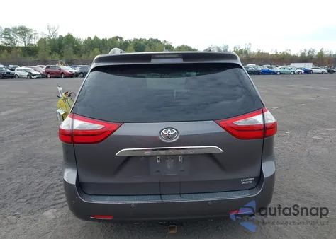 2015 Toyota Sienna Limited Premium 7 Passenger from USA, damaged, VIN 5TDDK3DC4FS116695